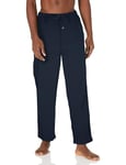 Amazon Essentials Pantalon de Pyjama en Flanelle (Grandes Tailles Disponibles) Homme, Bleu Marine, XS