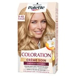 Schwarzkopf Palette Coloration Crème Soin Cheveux Matures 9-40 Blond Très Clair Beige – Coloration Permanente à l'Huile de Noyau d’Abricot – Couvre 100% des Cheveux Blancs