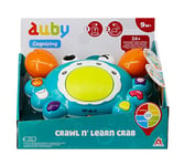 auby Crawl n' Learn bébé Crabe, Jouets sensoriels avec Musique, Cadeaux d'anniversaire pour Enfants à partir de 9 Mois, EC461145