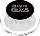 Vitrail Création De L'art Du Verre PopSockets PopGrip pour MagSafe