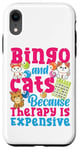 iPhone XR Bingo Player Cat Bingo And Cats Because Therapy Is Expensive Case