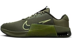 Nike Men's Metcon 9 Cross Trainer, Olive/Sequoia-High Voltage, 10.5 UK