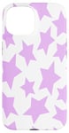 Coque pour iPhone 15 Pink Stars, esthétique preppy, rétro années 70, Y2K, tendance, Teens