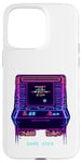 Coque pour iPhone 15 Pro Max Manette de jeu d'arcade rétro classique