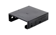 SilverStone SST-SDP10B - 5.25" to 1x 3.5" and 2x 2.5" HDD Mounting Adpater Bracket Hard Drive Holder