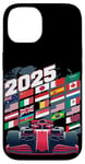 Coque pour iPhone 14 Formula Racing Circuit Programme 2025 Racing Day Amateur