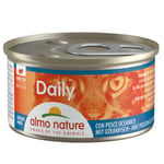 Almo Nature Daily Menu 6 x 85 g - Mousse med havfisk