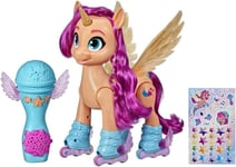 Mon Petit Poney Figure Boîte Cassé Sunny Starscout 23cm Chanter Rabat Interactif