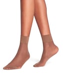 FALKE Women's Pure Matt 20 DEN W SO Sheer Plain 1 Pair Socks, Brown (Espresso 5188) new - eco-friendly, 5.5-8