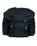 Mil-Tec Miltec Sac À Dos BW Coton Import Modèle, a Unisex, Noir, Taille Unique