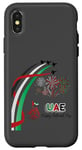 Coque pour iPhone X/XS T-shirt 48th National Day Celebrations of the UAE 2019