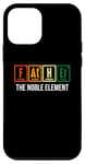 iPhone 12 mini Father The Noble Element Funny Retro Science Fathers Day Case