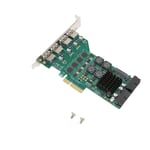 PCIE To USB 3.0 Expansion Card Independent 4 Channels 5Gbps USB3.0 3A Power 