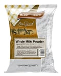 1kg Dried Milk Powder Whole Full Fat Cream Long Life Shakes Protein HARRY HARVEY