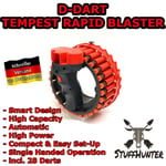 D-Dart Tempest Blaster Rapid Pistolet - Automatik-Blaster - Neuf Nerf Fusil