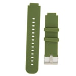 Silikoni kellon rannekkeet rannekkeen vaihto Amazfit Smart Watch Verge 2 A1807 Military Green