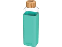 Quokka Storm - Vattenflaska I Glas 700 Ml (Teal)