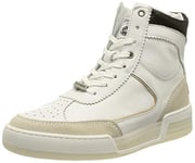 Shabbies Amsterdam Femme SHS1172 Basket, Blanc cassé, argenté et Noir, 37 EU