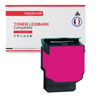 NOPAN-INK - x1 Toner - 80C0S30 (Magenta) - Compatible pour Lexmark CX310 CX310dn CX310n CX410 CX410de CX410dte CX410e CX510 CX510de CX510dhe CX510dthe