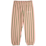 Mini Rodini GOTS Vertical Stripe Aop Mjukisbyxor Pink | Rosa | 92/98 cm