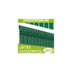 Cloture&jardin - Lames Occultation pvc Rigide Vert - 2.5M - jardipremium - 1,03 mètre