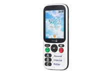 DORO 780X - svart, vit - 4G funktionstelefon - 4 GB - GSM