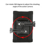 Action Camera Backpacks Clips Mounts Backpack Clip Mount 360 Degree Rotation For