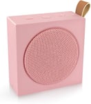 Enceinte Portable Xtra Color Bluetooth 3 W avec Basses puissantes, Port microSD MP3 et 15 Heures d'autonomie - Rose