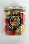 Natural Candy Shop,Milk Chocolate foiled Stars Candy jar 220g