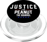 Justice for Peanut The Squirrel Peanut Justice PopSockets PopGrip for MagSafe