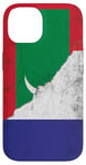 Coque pour iPhone 14 Drapeaux France & Maldives - Français Maldivien