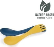 Light My Fire Light My Fire Spork Bio Little 2-Pack Yellow/Blue