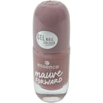 GEL NAIL POLISH Essence Vibrant Shade Mauve Forward Vegan Friendly Lactose free