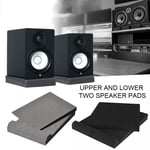 High Density Studio Monitor Pads Soundproofing Speaker Stand