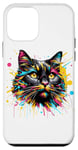 iPhone 12 mini Splash Art York Chocolate Cat Case