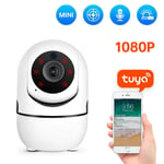1080P IP camera Tuya APP baby monitor automatic tracking security indoor camera monitoring CCTV wireless WiFi camera 1080Pwith16Gcard