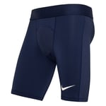 Nike Pro Compression Tights Dri-fit Strike - Navy/hvit, størrelse Medium