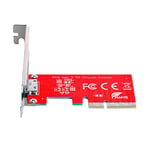 Cablecc Adaptateur hôte PCI-E 3.0 Express 4.0 x4 vers Oculink externe SFF-8612 SFF-8611 pour SSD PCIe avec support