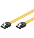 MicroConnect SATA III - SATA-kabel - Serial ATA 150/300/600 - SATA (hunn) til SATA (hunn) - 50 cm - låst