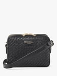 Aspinal of London Plain Weave Leather Camera Bag