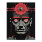 Big Brother Is Watching You George Orwell 1984 Artwork Large Wall Unframed Art Poster Print Thick Paper 18X24 Inch