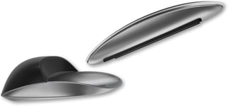 Etui Ergonomique pour Apple Magic Mouse|pour Une Souris iMac Ergonomique (Noir/Argent)