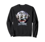 Dungeons & Dragons Dark Alliance Group Shot Circle Lock Up Sweatshirt