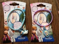 BNIP New Disney Frozen 2 Bracelets Wristwraps - Elsa Olaf Collect & Connect