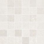 granitkeramik matrix bianco mosaik 5x5