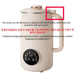 220V Electric Soybean Milk Machine Automatic Intelligent Food Blender Fruit Juic