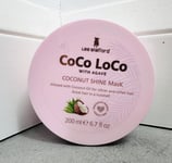 Lee Stafford Coco Loco With Agave Coconut Shine Hair Mask 200ml New