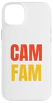 Coque pour iPhone 14 Plus Cam Fam Bold Police