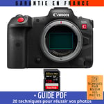 Canon EOS R5 C Nu + 1 SanDisk 128GB Extreme PRO UHS-II SDXC 300 MB/s + Guide PDF ""20 TECHNIQUES POUR RÉUSSIR VOS PHOTOS