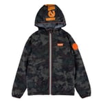 Levi's® Kids Windbreaker Jacket Thyme / Navy Camo